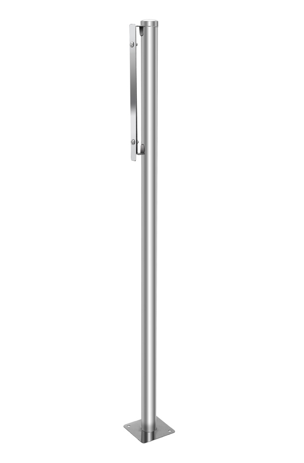 Copy of POSTINHO EM AÇO INOX PARA CESTO DE LIXO - 1.00M